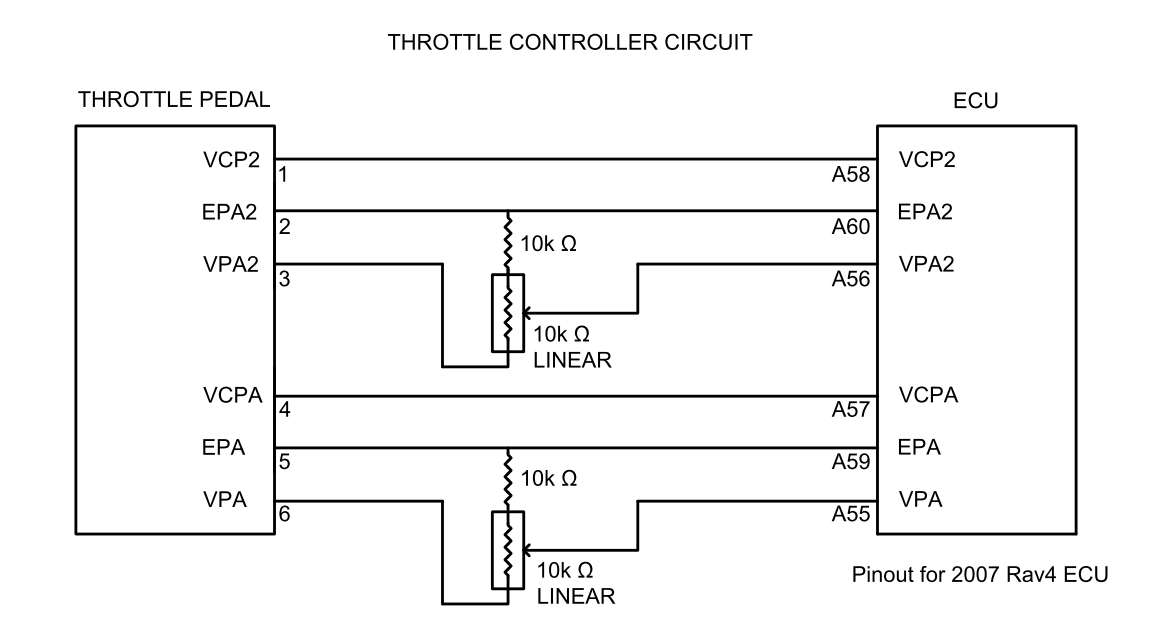Throttle controller wiring diagram