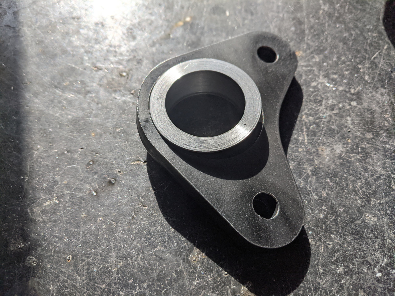Bearing plate for new upper A-arm ball joint