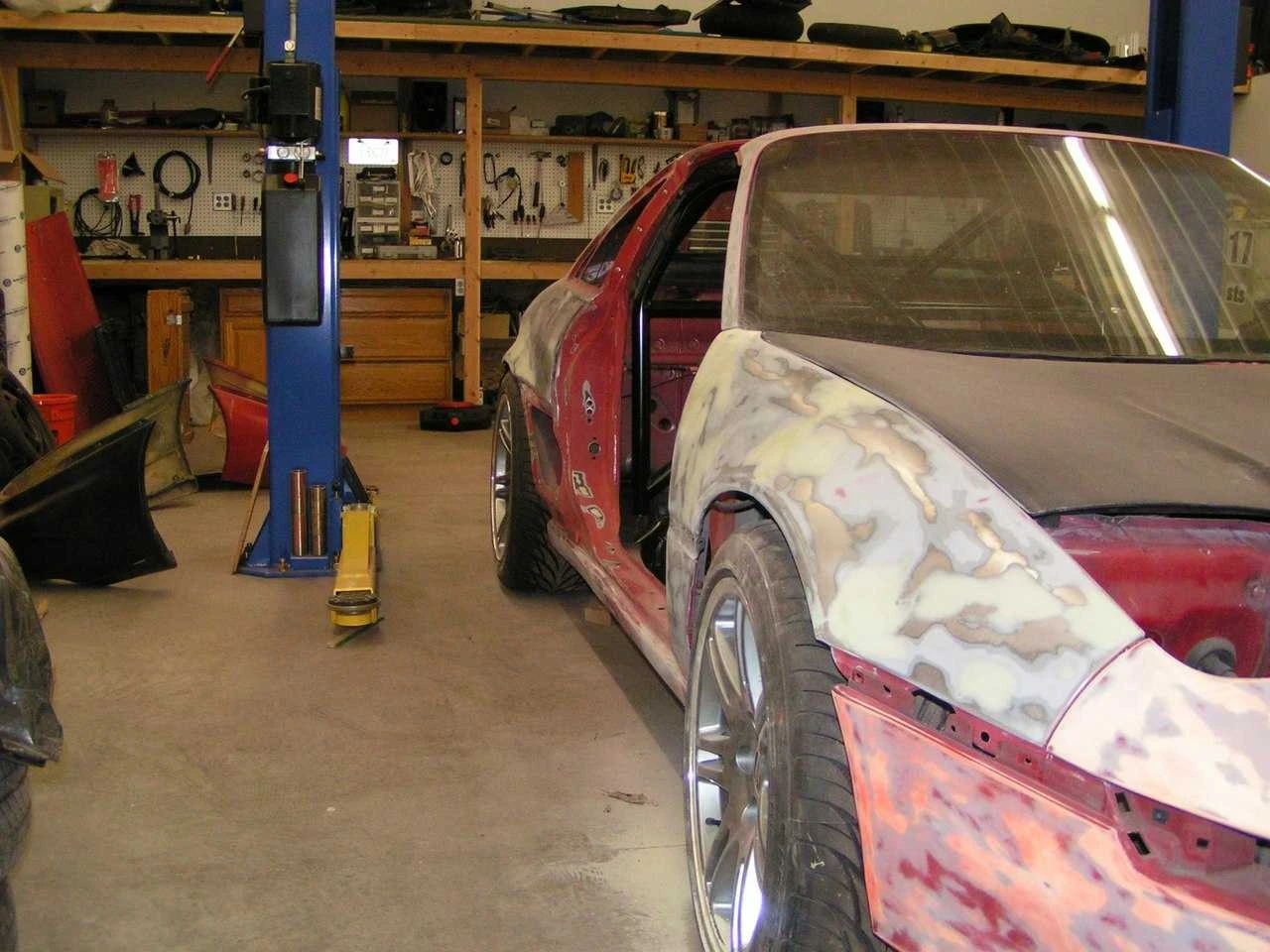 Bodywork Phase 2 Paint Wilhelm Raceworks, LLC