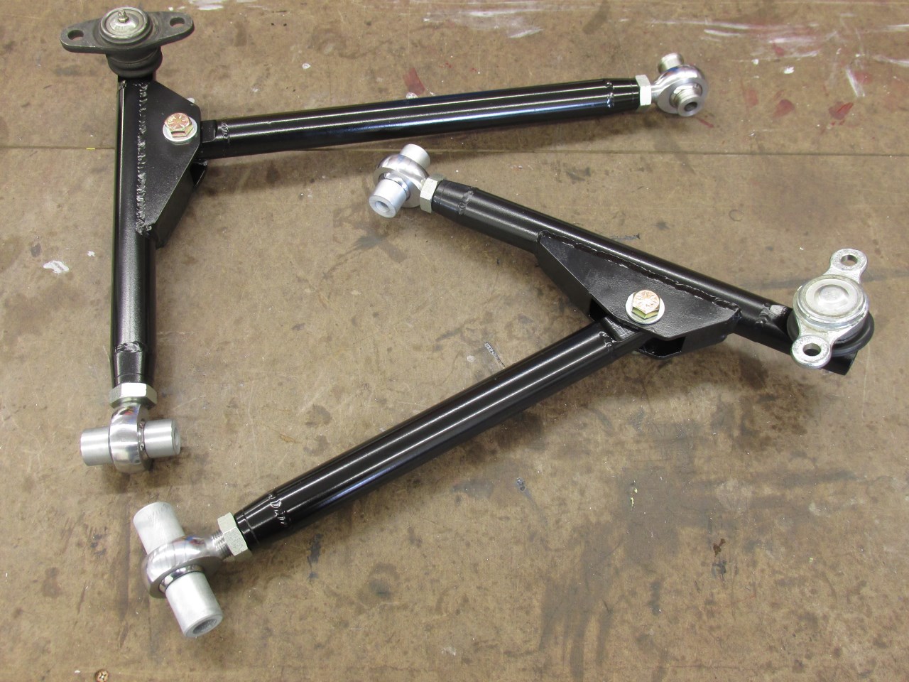 Finished control arms