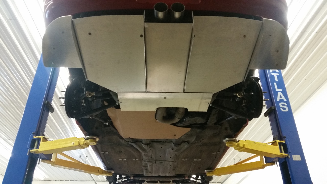MR2 transmission under panel mockup