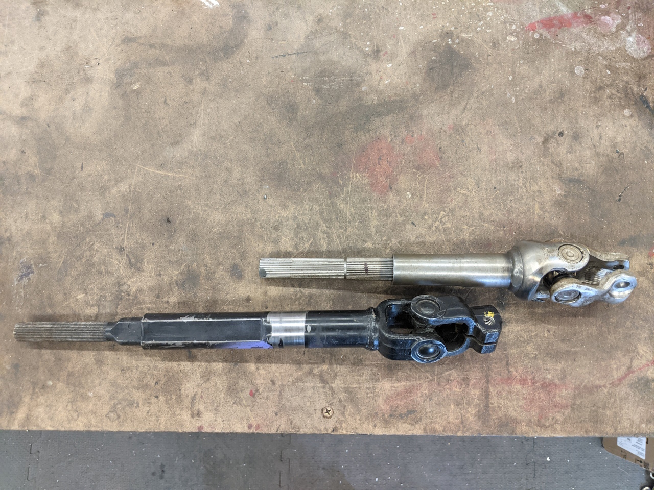 Yaris and MR2 steering shafts